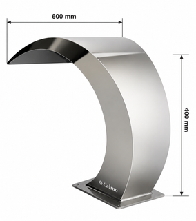 نازل آبشاری استیل کالمو مدل CFM-400-600/B با ابعاد ۶۰۰×۴۰۰ میلیمتر